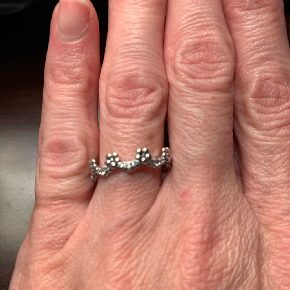 Pandora Flower Crown Ring Size 50/5